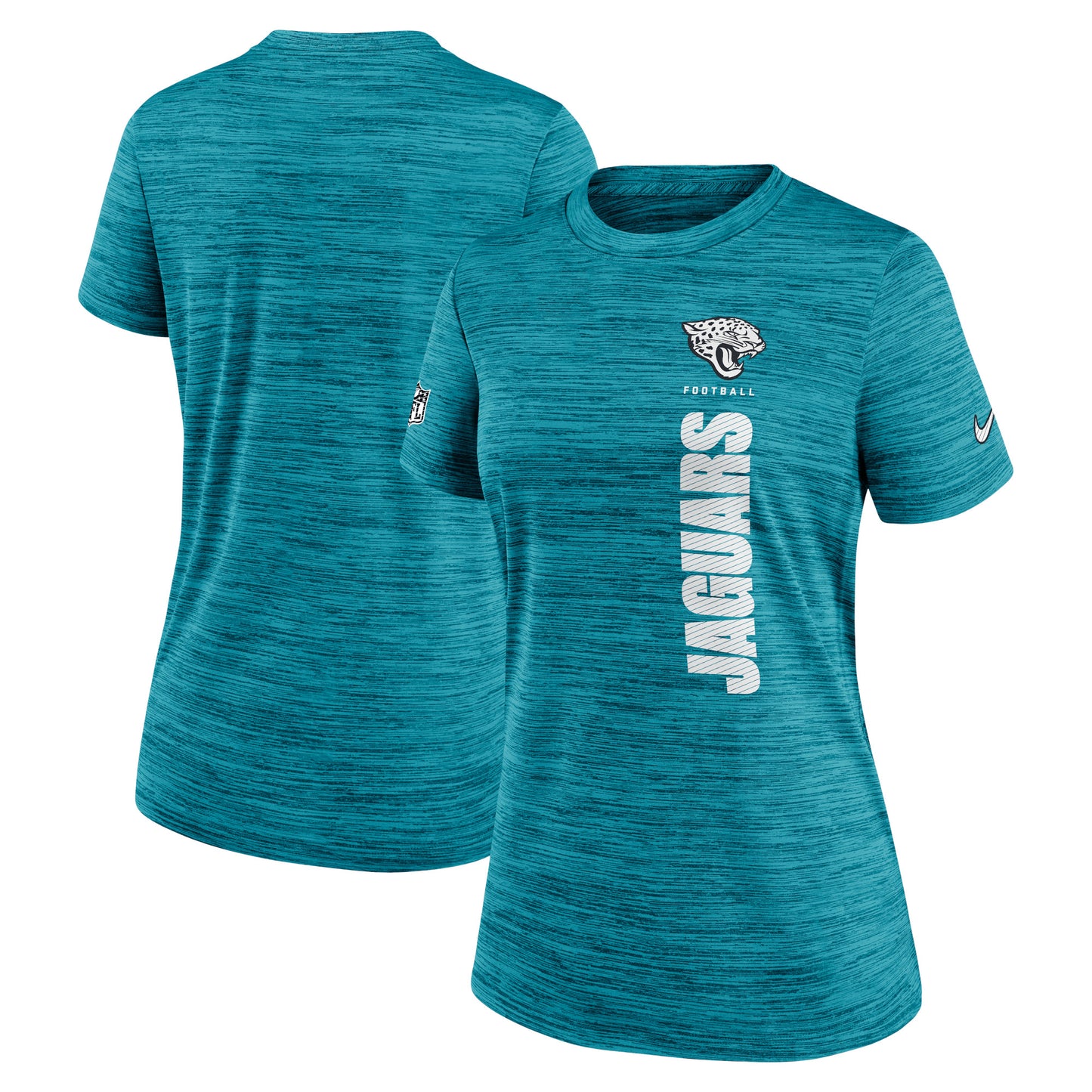 Women's Nike Teal Jacksonville Jaguars Velocity Performance T-Shirt