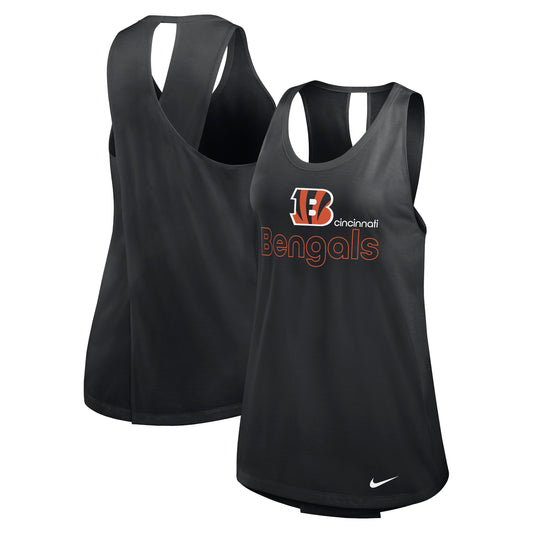 Women's Nike Black Cincinnati Bengals  Performance Tank Top