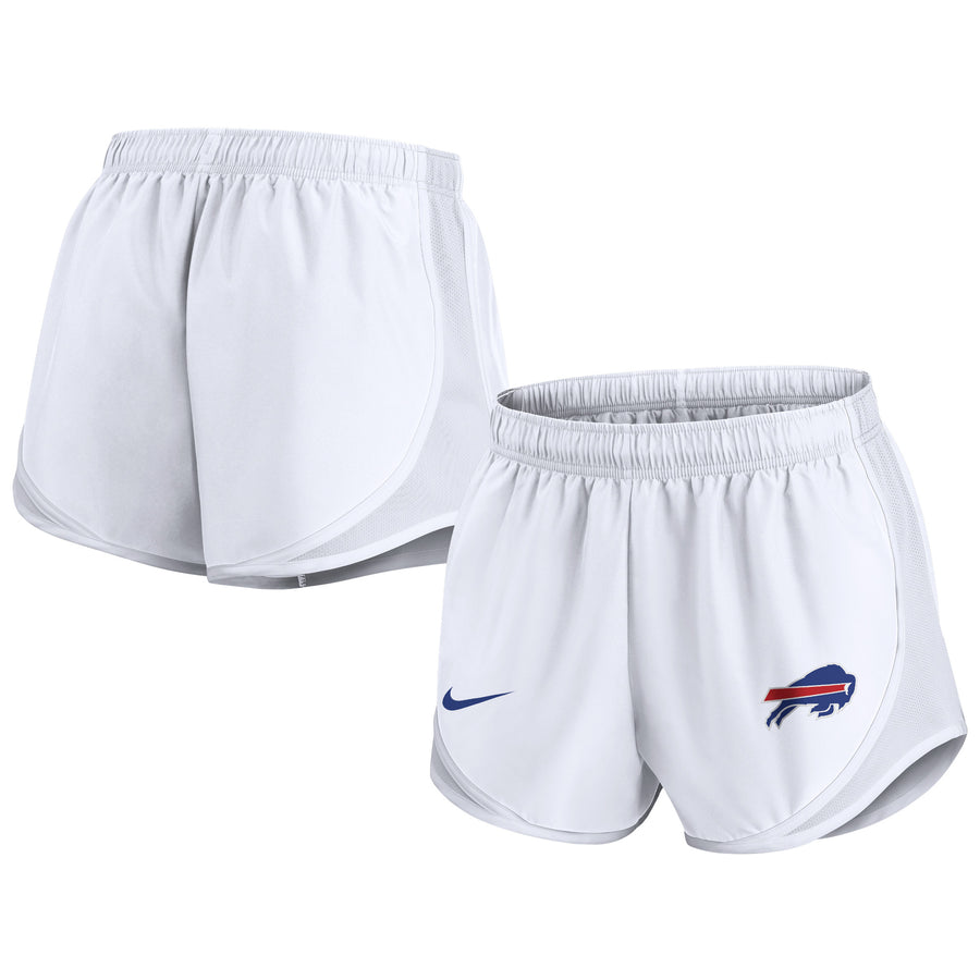 Women's Nike White Buffalo Bills Tempo Shorts