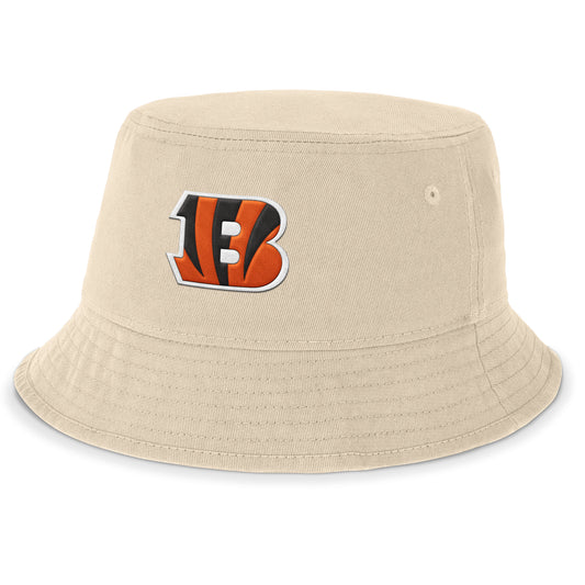 Men's Fanatics Stone Cincinnati Bengals Offsides Bucket Hat