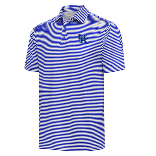 Men's Antigua Royal Kentucky Wildcats Skills Polo