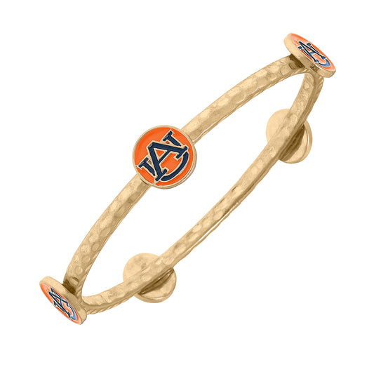 Women's Auburn Tigers Enamel Claudia Bangle