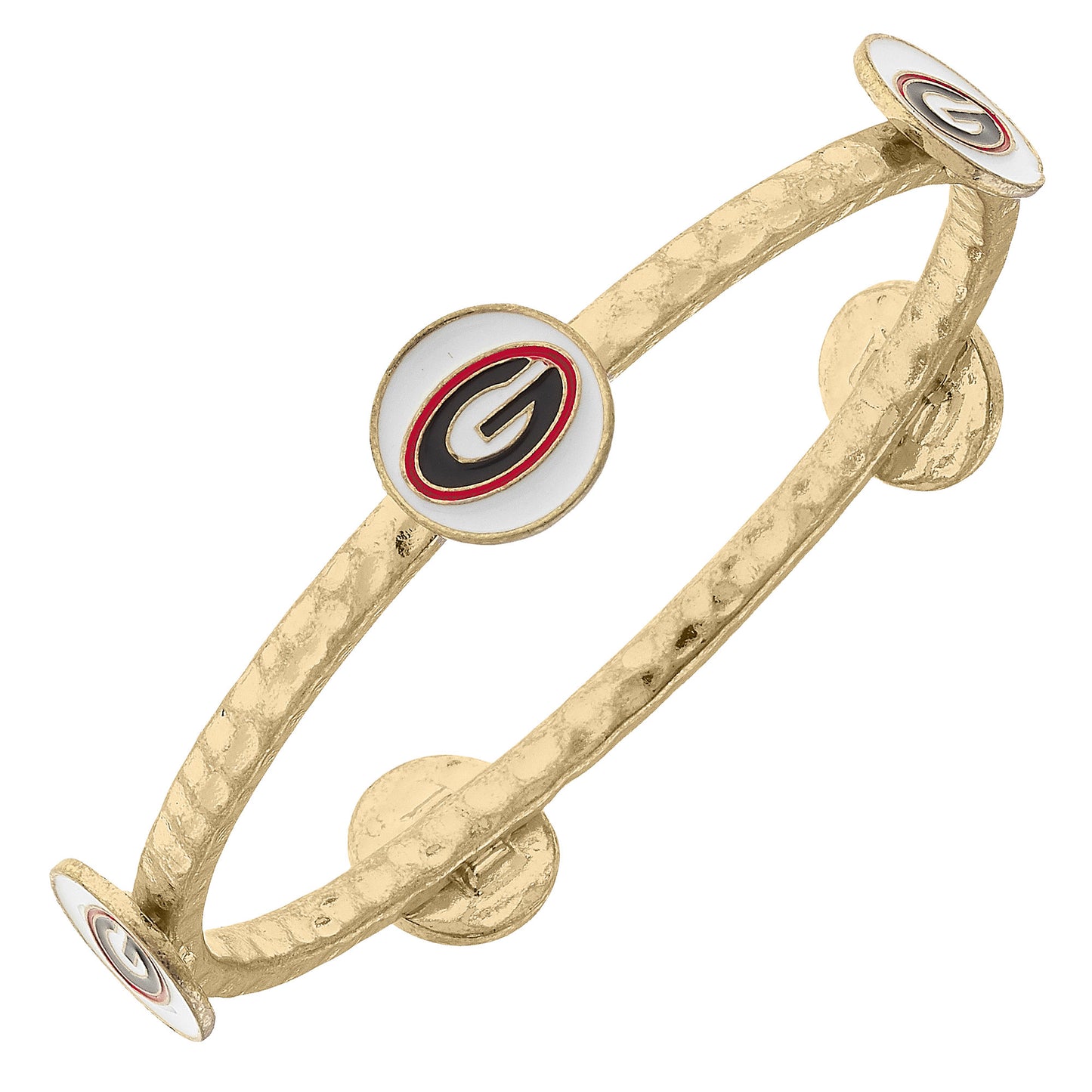 Women's Georgia Bulldogs Enamel Claudia Bangle