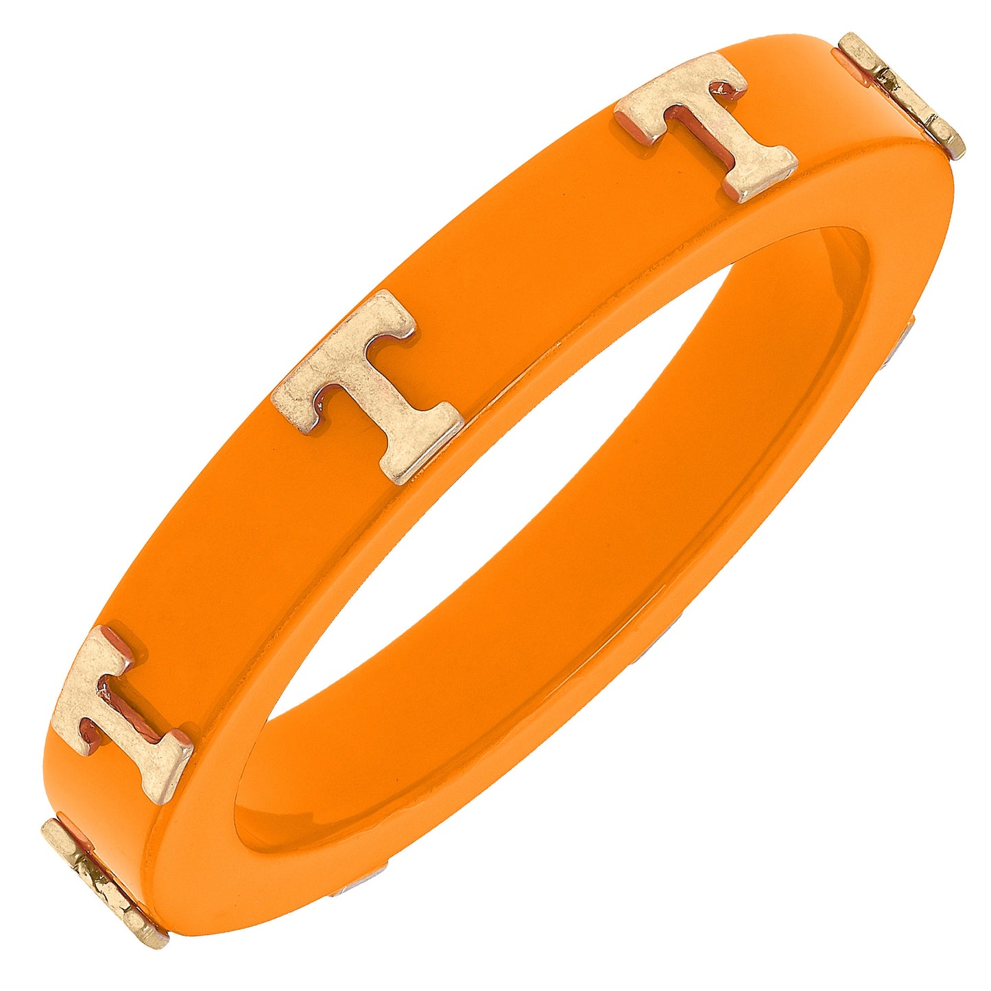 Women's Tennessee Volunteers Resin Logo Bangle
