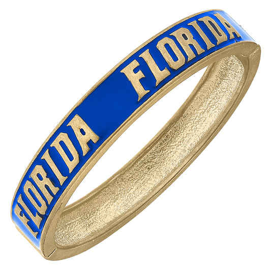 Women's Florida Gators Enamel Hinge Bangle