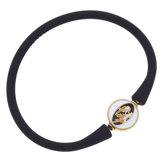 Women's Missouri Tigers Enamel Silicone Bali Bracelet