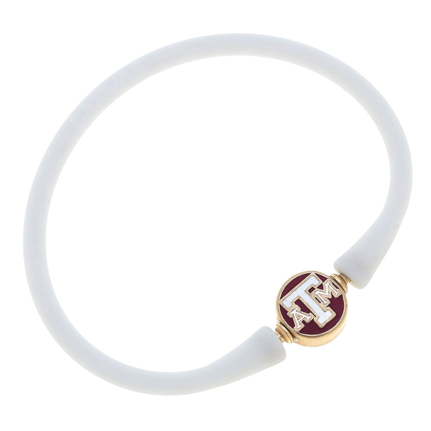 Women's Texas A&M Aggies Enamel Silicone Bali Bracelet