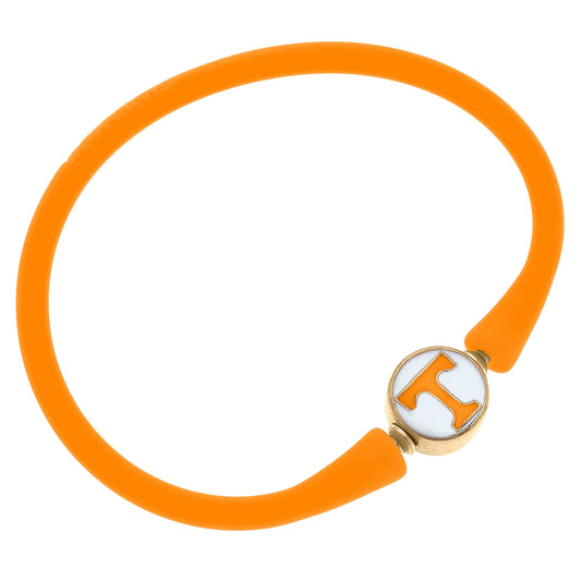 Women's Tennessee Volunteers Enamel Silicone Bali Bracelet