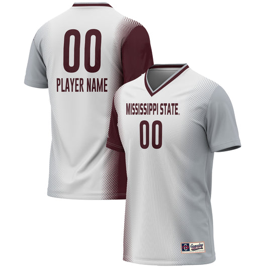 Unisex GameDay Greats  White Mississippi State Bulldogs NIL Pick-A-Player Lightweight Women's Soccer Jersey