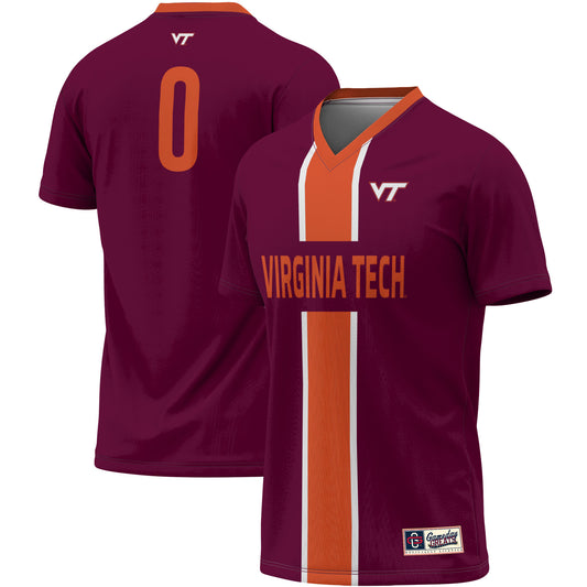 Unisex ProSphere #1 Maroon Virginia Tech Hokies Lightweight Soccer Jersey