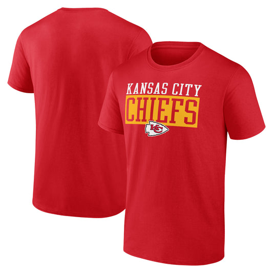 Men's Fanatics Red Kansas City Chiefs Head to Beat T-Shirt