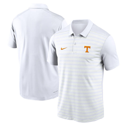 Men's Nike White Tennessee Volunteers 2024 Early Season Coaches Sideline Performance Polo