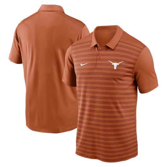 Men's Nike Texas Orange Texas Longhorns 2024 Early Season Coaches Sideline Performance Polo