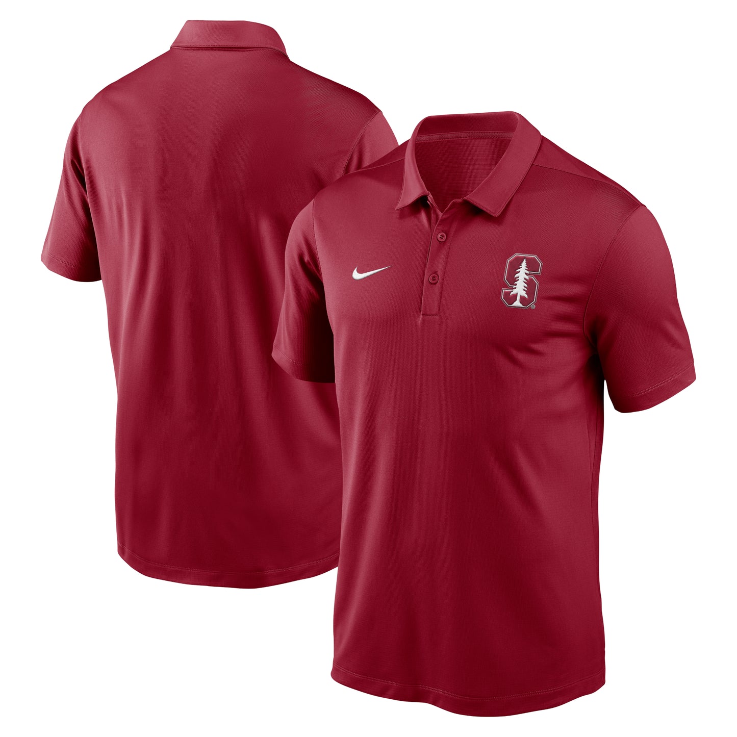 Men's Nike Cardinal Stanford Cardinal Primetime Franchise Performance Polo