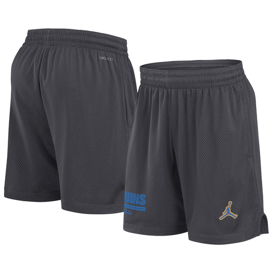 Men's Jordan Brand Anthracite UCLA Bruins 2024 Sideline Mesh Shorts