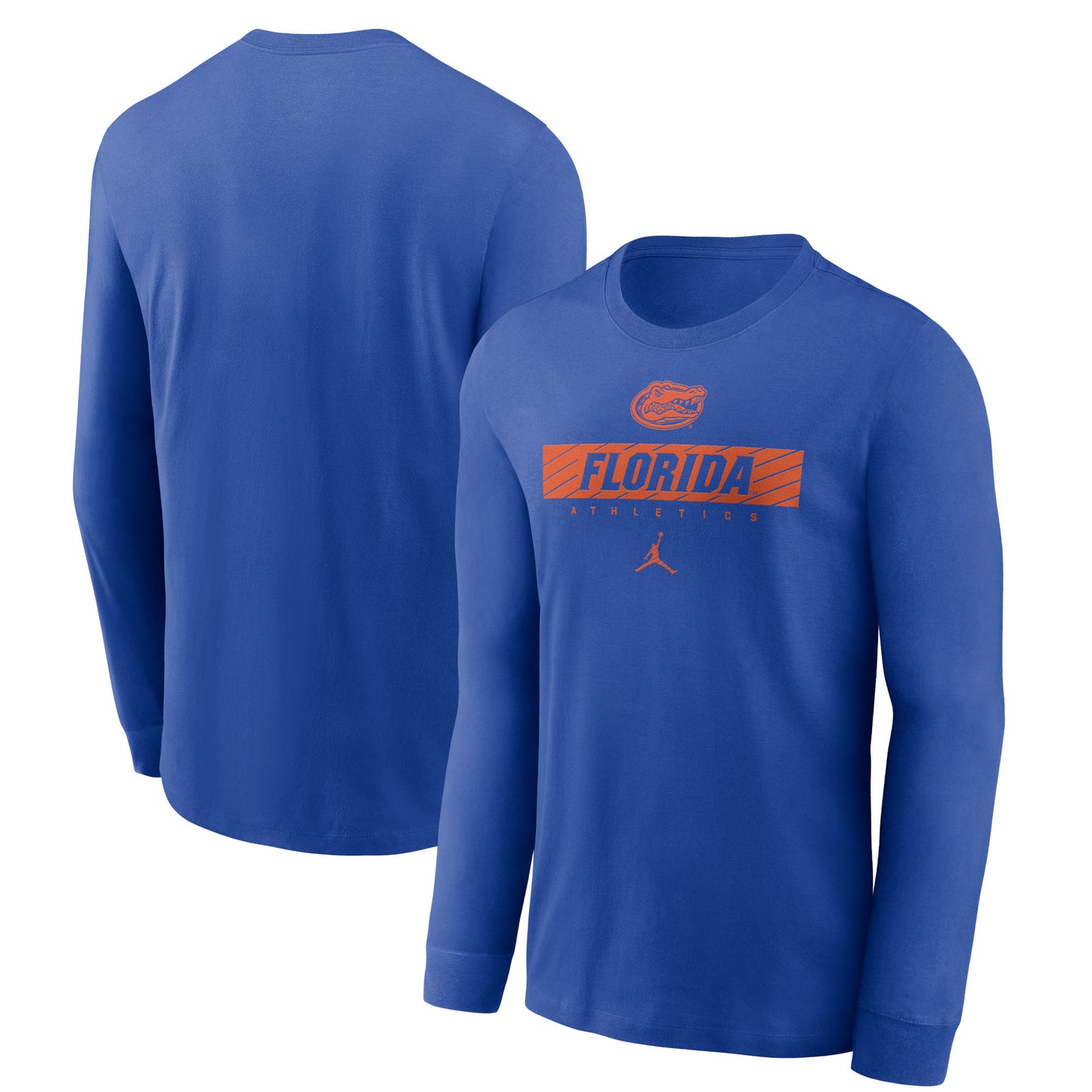 Men's Jordan Brand Royal Florida Gators 2024 Sideline Legend Performance Long Sleeve T-Shirt