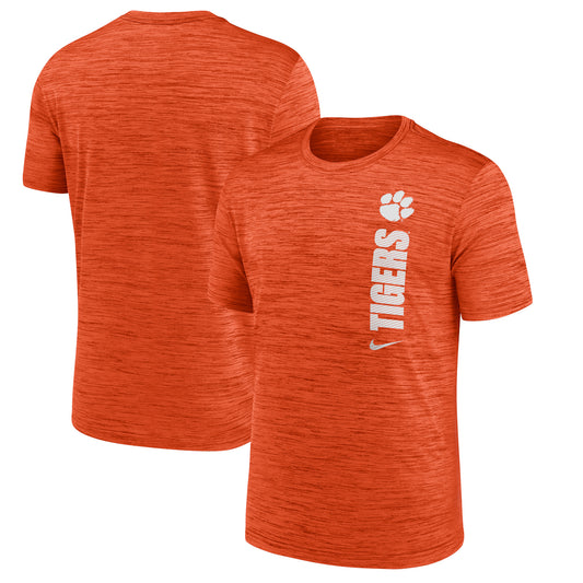 Men's Nike Orange Clemson Tigers 2024 Sideline Velocity Performance  T-Shirt