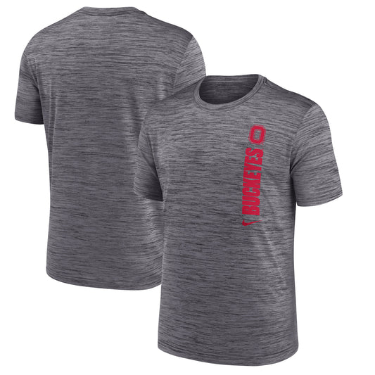 Men's Nike Gray Ohio State Buckeyes 2024 Sideline Velocity Performance  T-Shirt