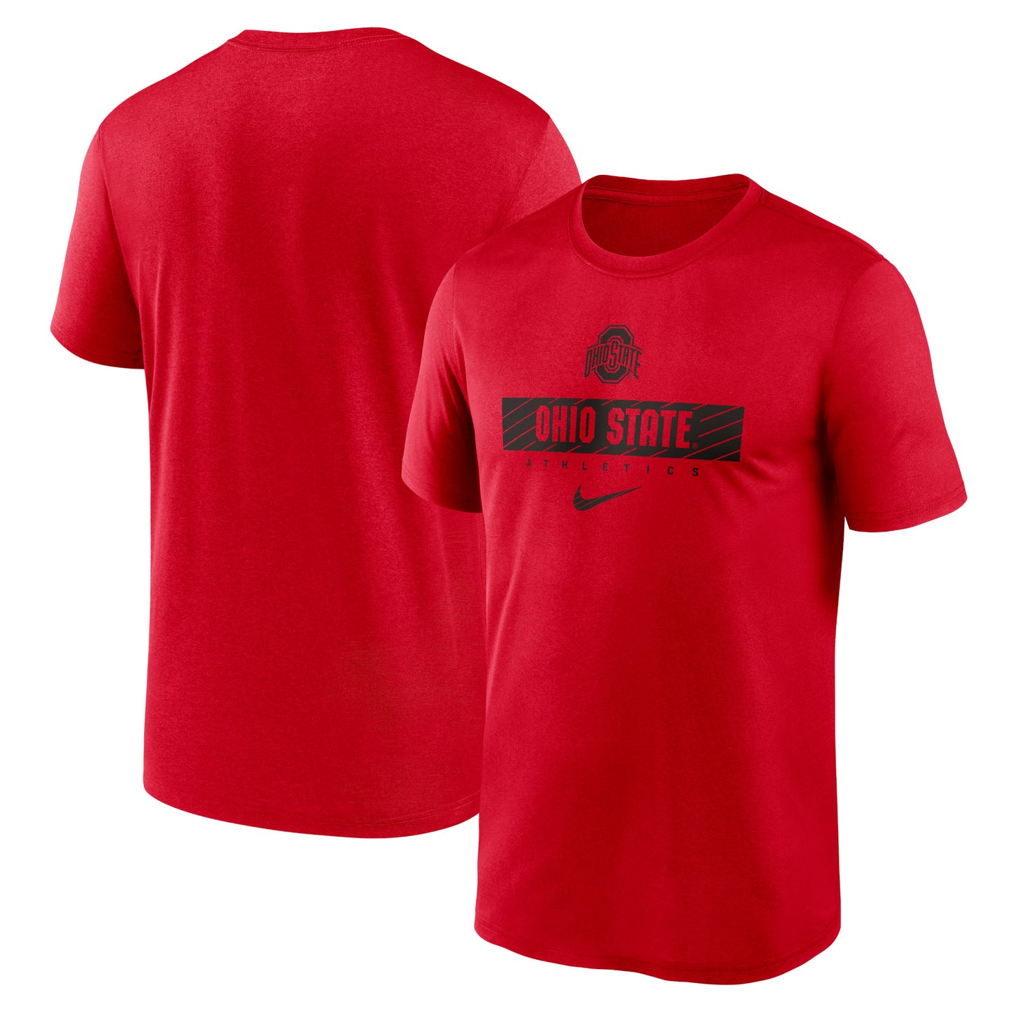 Men's Nike Scarlet Ohio State Buckeyes 2024 Sideline Legend Performance  T-Shirt