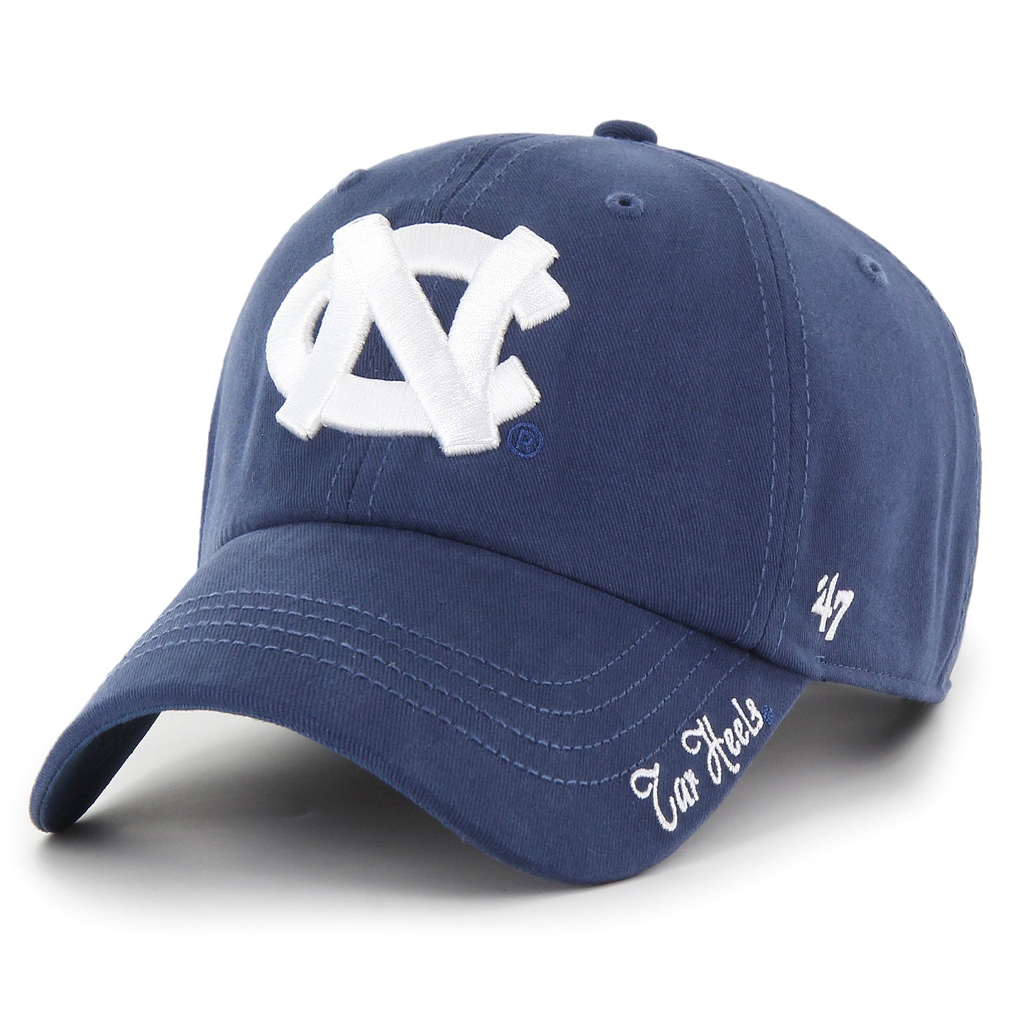 Women's '47 Navy North Carolina Tar Heels Miata Clean Up Adjustable Hat