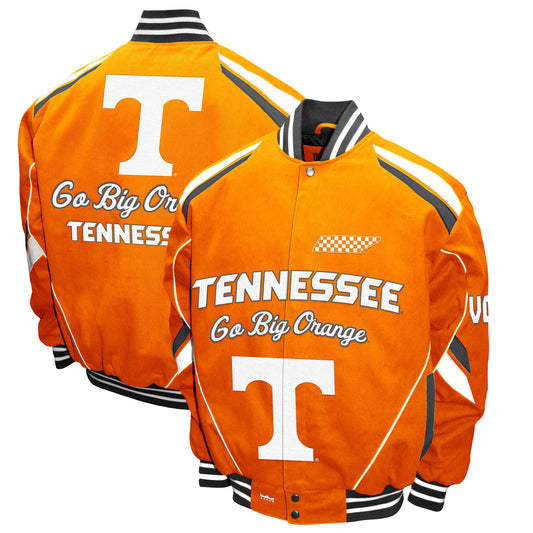 Men's Franchise Club Tennessee Orange Tennessee Volunteers Stout Twill Full-Snap Jacket