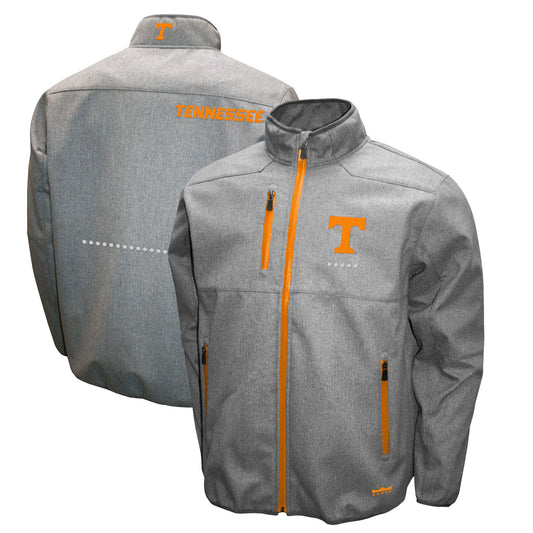 Men's Franchise Club Gray Tennessee Volunteers X-Tech Full-Zip Jacket