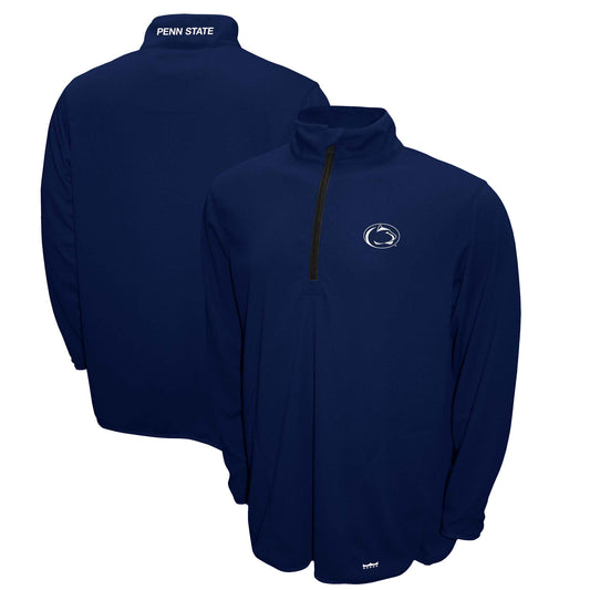 Men's Franchise Club Navy Penn State Nittany Lions Breeze Quarter-Zip Pullover