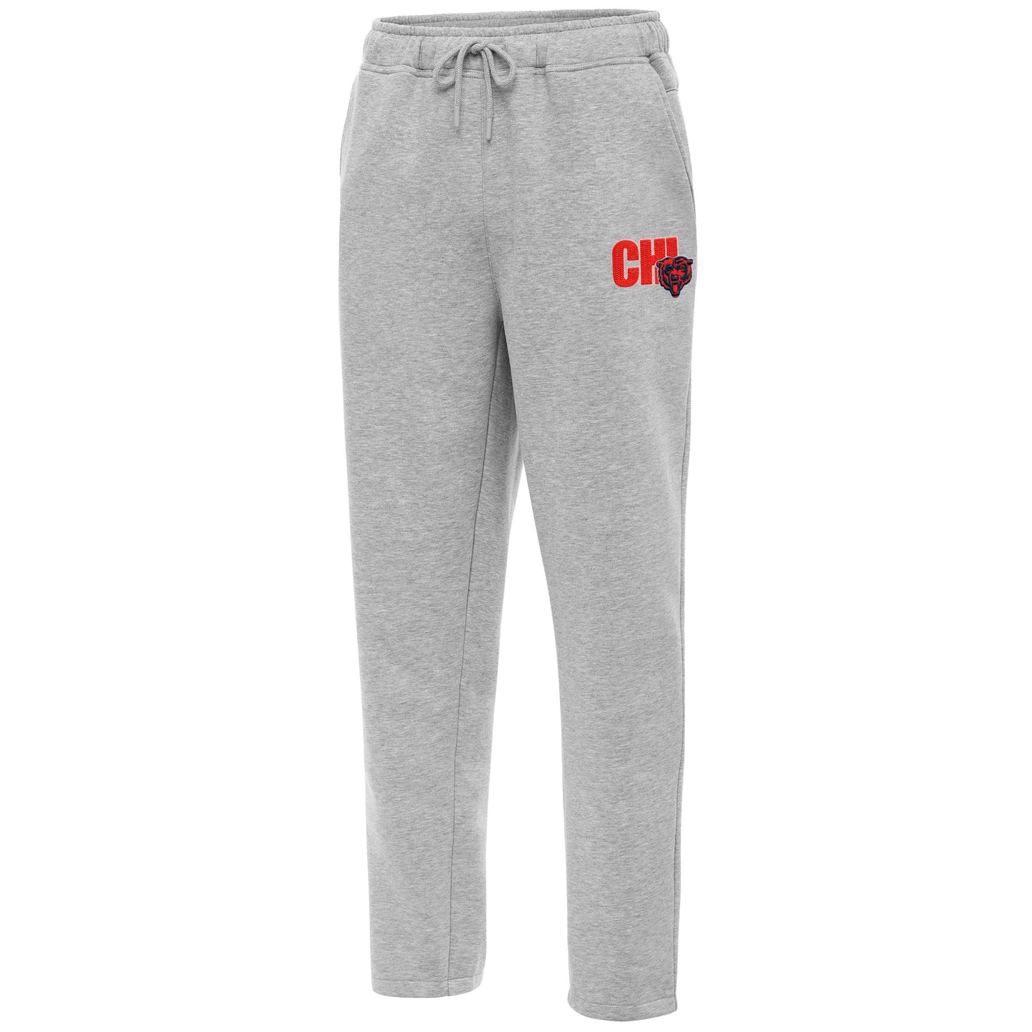 Men's Antigua  Heather Gray Chicago Bears Victory Sweatpants