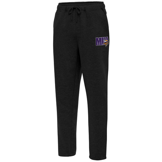 Men's Antigua  Black Minnesota Vikings Victory Sweatpants