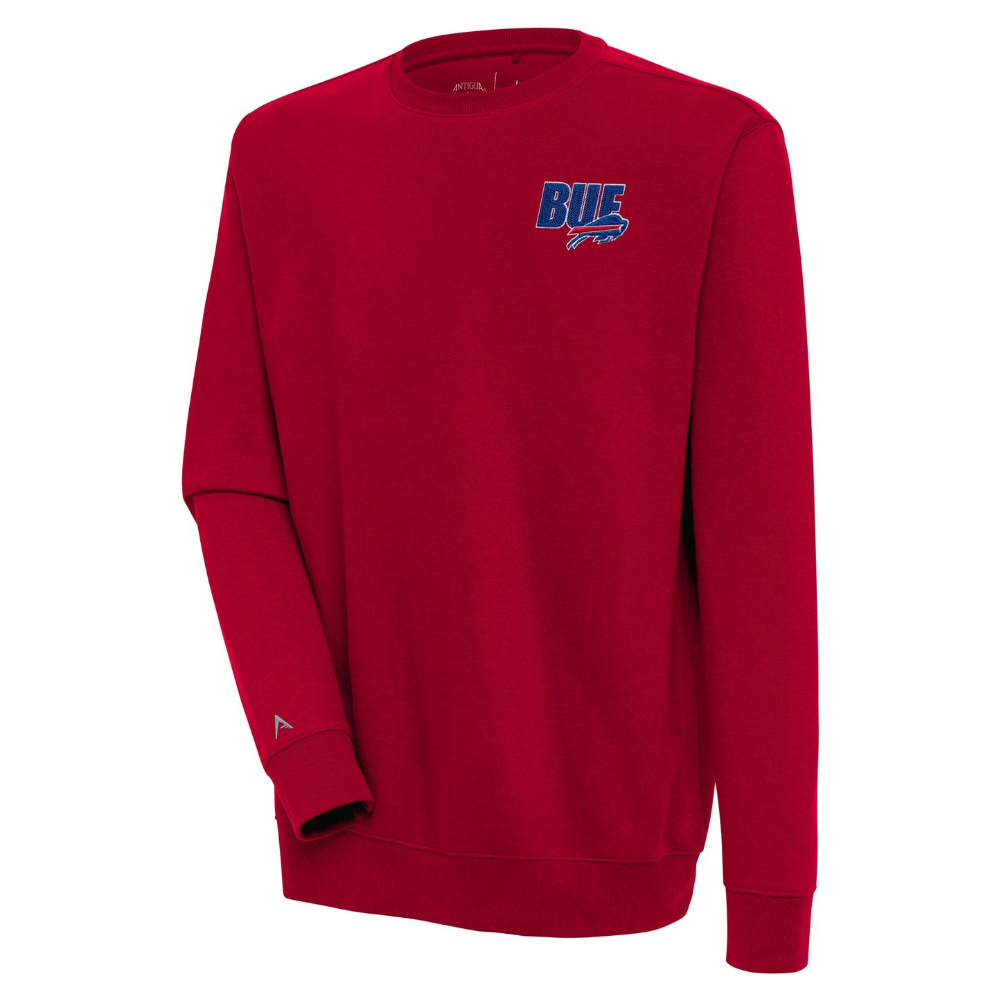 Men's Antigua  Red Buffalo Bills Victory Pullover Sweatshirt