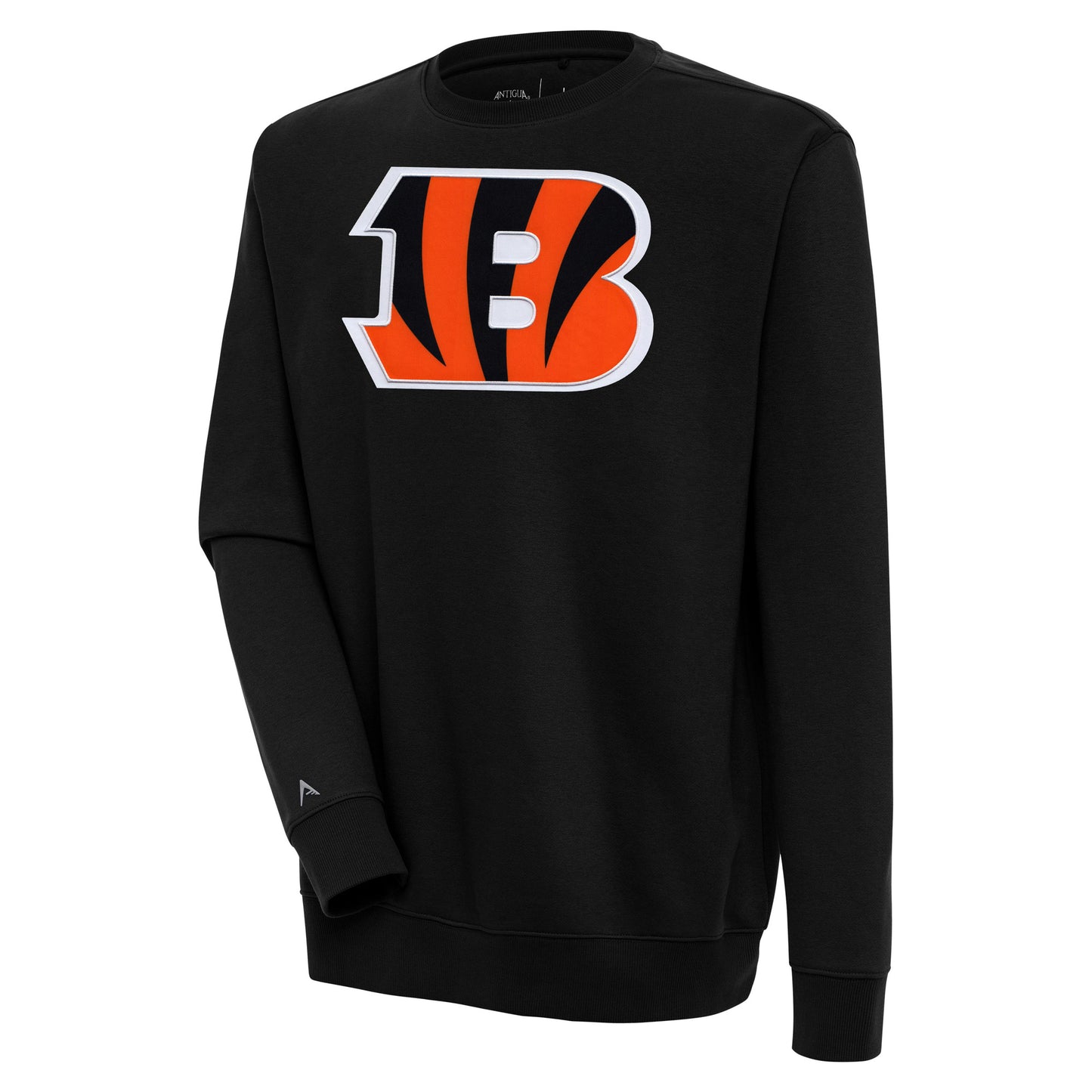 Men's Antigua  Black Cincinnati Bengals Victory Pullover Sweatshirt