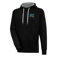 Men's Antigua  Black Jacksonville Jaguars Victory Pullover Hoodie