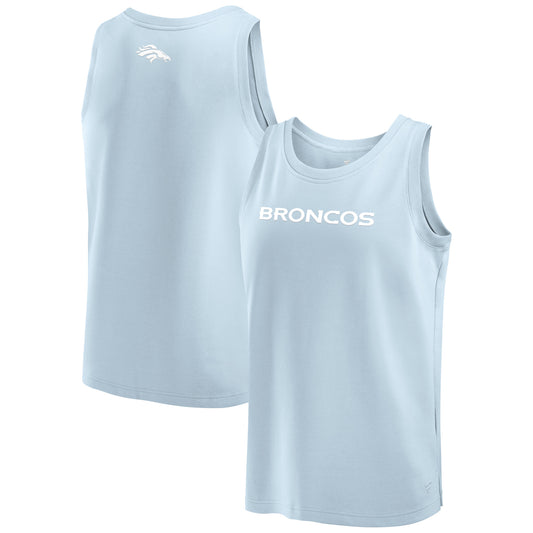 Men's Fanatics Light Blue Denver Broncos Elements Tank Top