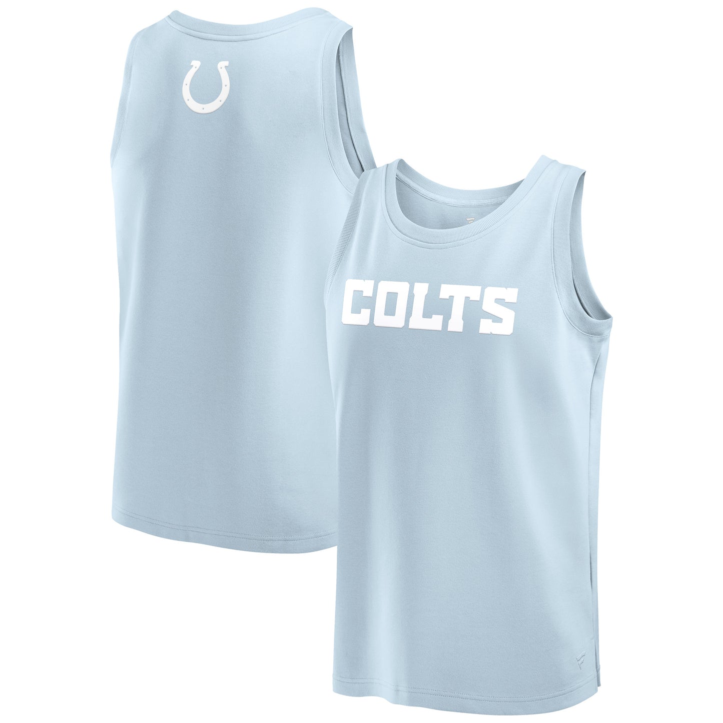 Men's Fanatics Light Blue Indianapolis Colts Elements Tank Top