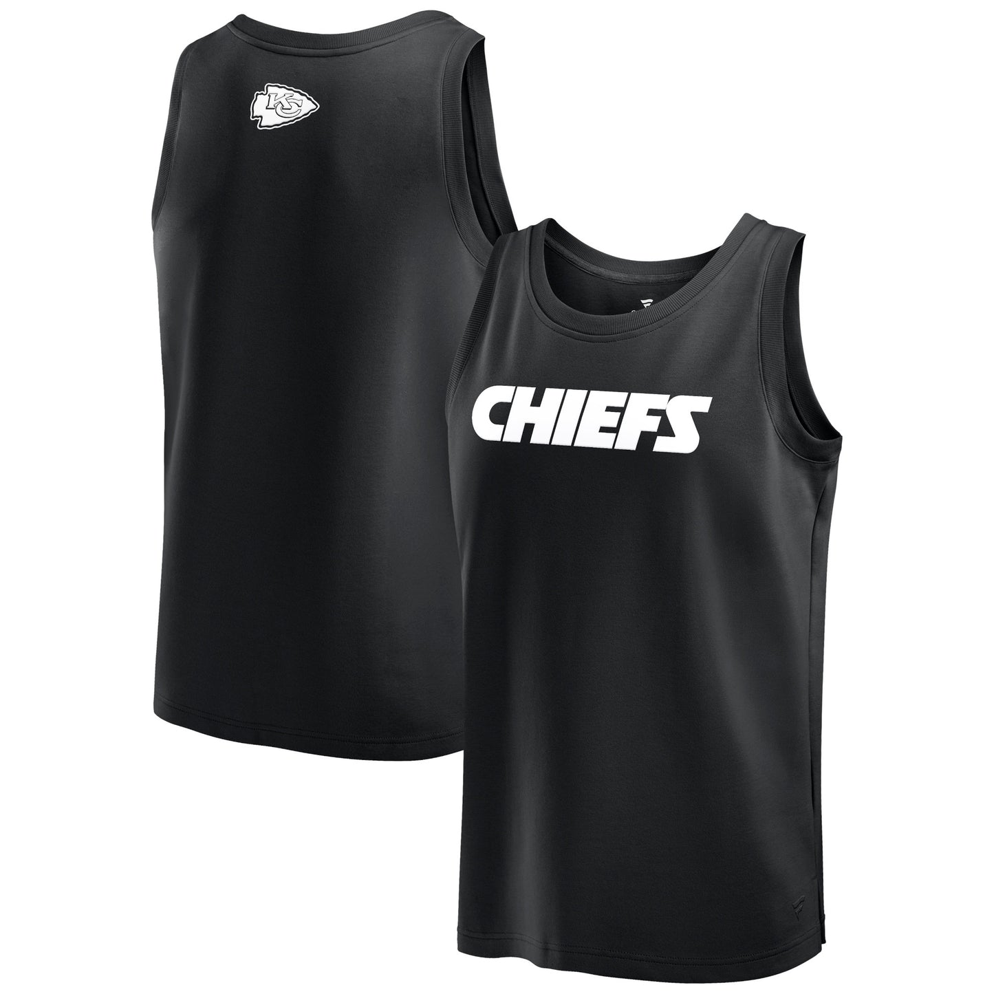 Men's Fanatics Black Kansas City Chiefs Elements Tank Top