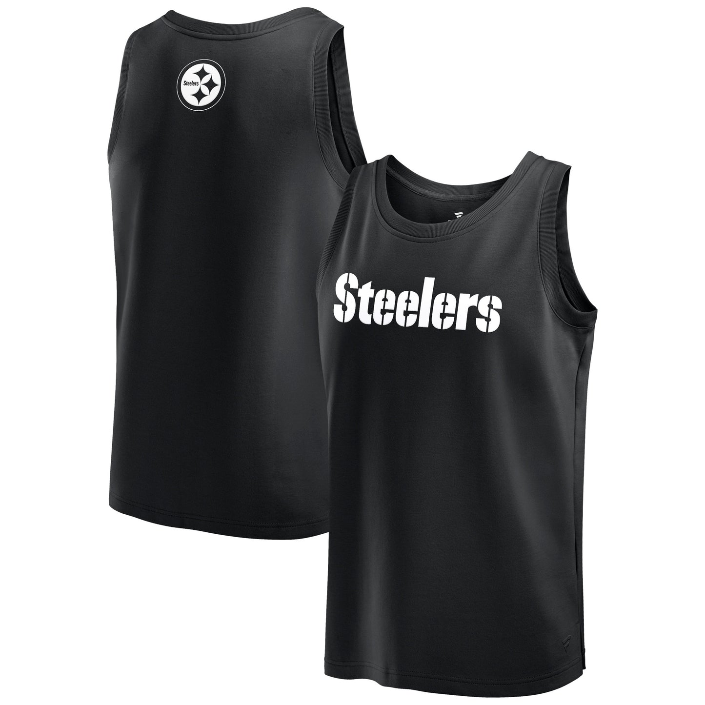 Men's Fanatics Black Pittsburgh Steelers Elements Tank Top