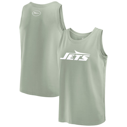 Men's Fanatics Light Green New York Jets Elements Tank Top