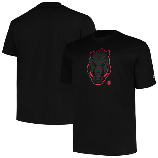 Men's Profile Black Arkansas Razorbacks Big & Tall Pop T-Shirt