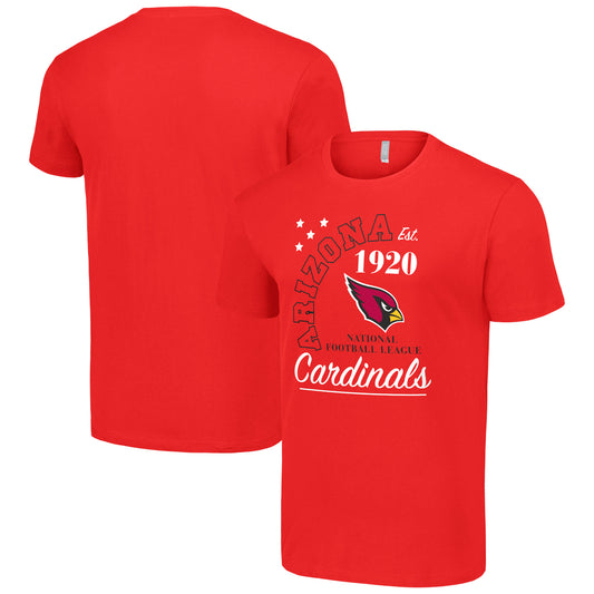 Men's Starter Cardinal Arizona Cardinals City Arch Team T-Shirt