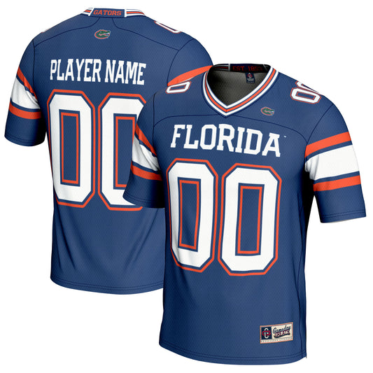 Men's GameDay Greats Royal Florida Gators NIL Pick-A-Player Football Jersey