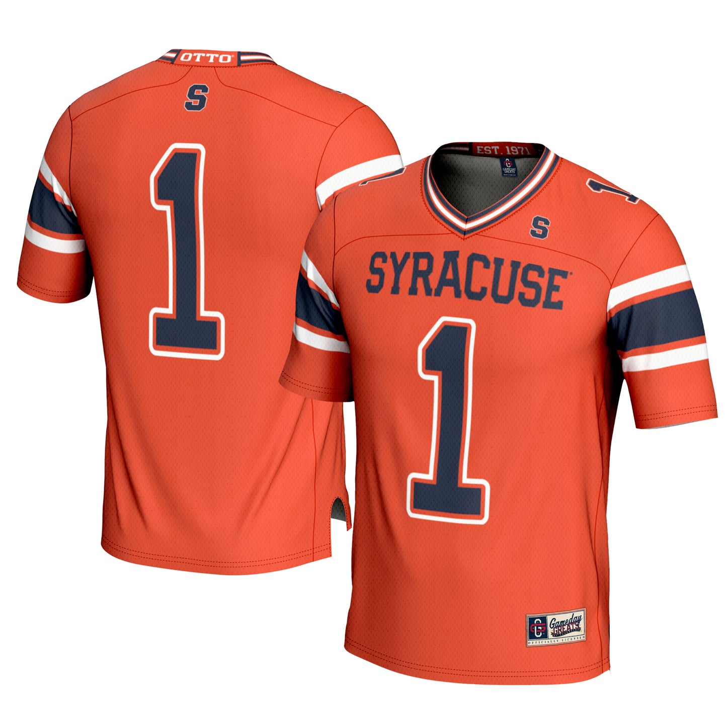 Youth GameDay Greats #1 Orange Syracuse Orange Football Jersey