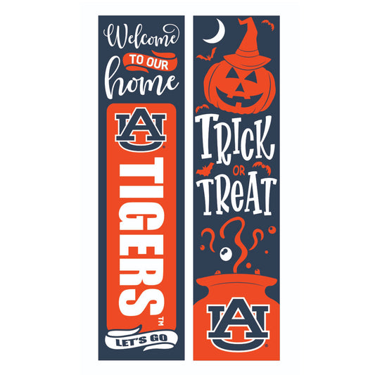 Auburn Tigers 47" Double Sided Halloween Leaner Fan Sign