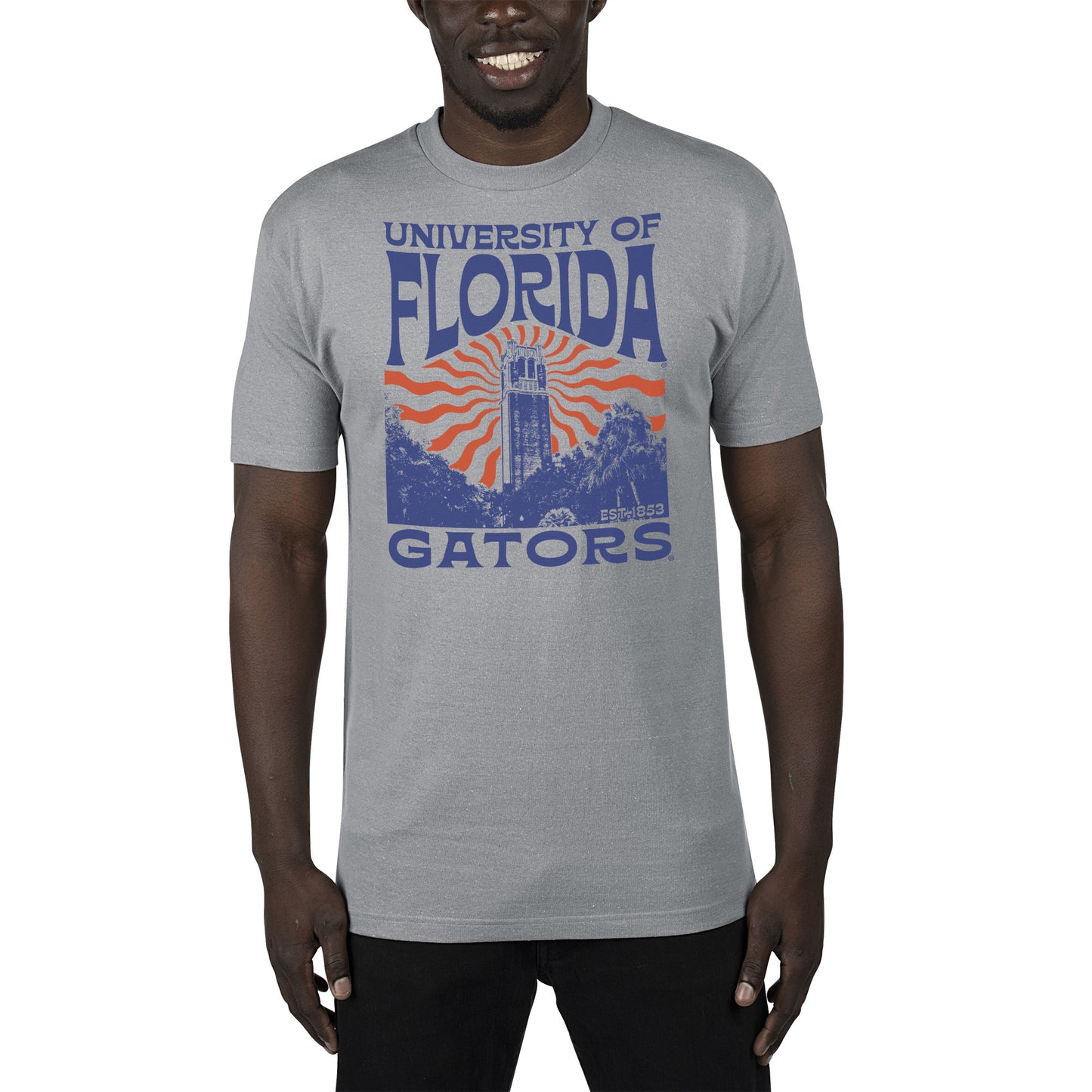 Men's Uscape Apparel Gray Florida Gators Sustainable Renew T-Shirt