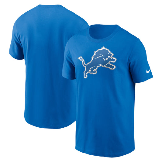 Men's Nike Blue Detroit Lions Primary Logo T-Shirt