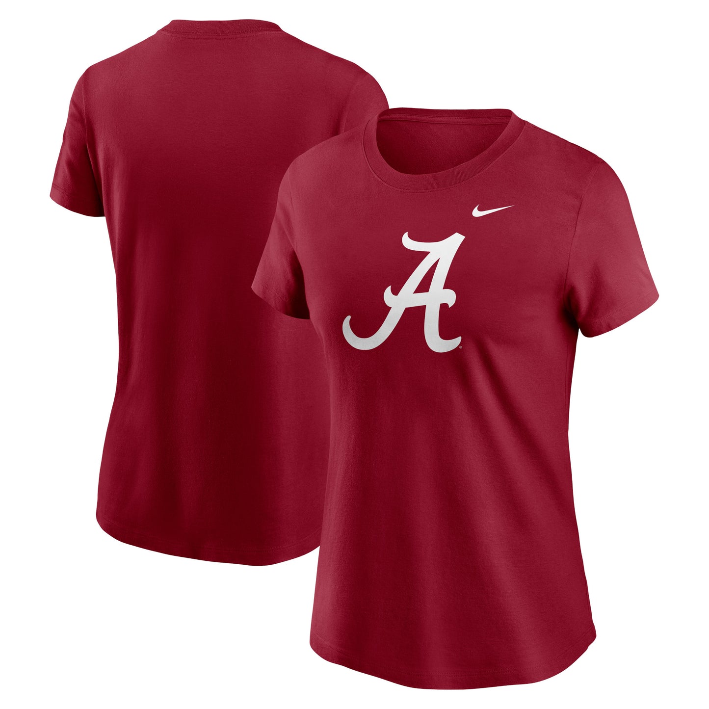 Women's Nike Crimson Alabama Crimson Tide Primetime Evergreen Logo T-Shirt