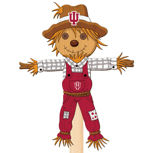 Indiana Hoosiers 12" Scarecrow Yard Stake