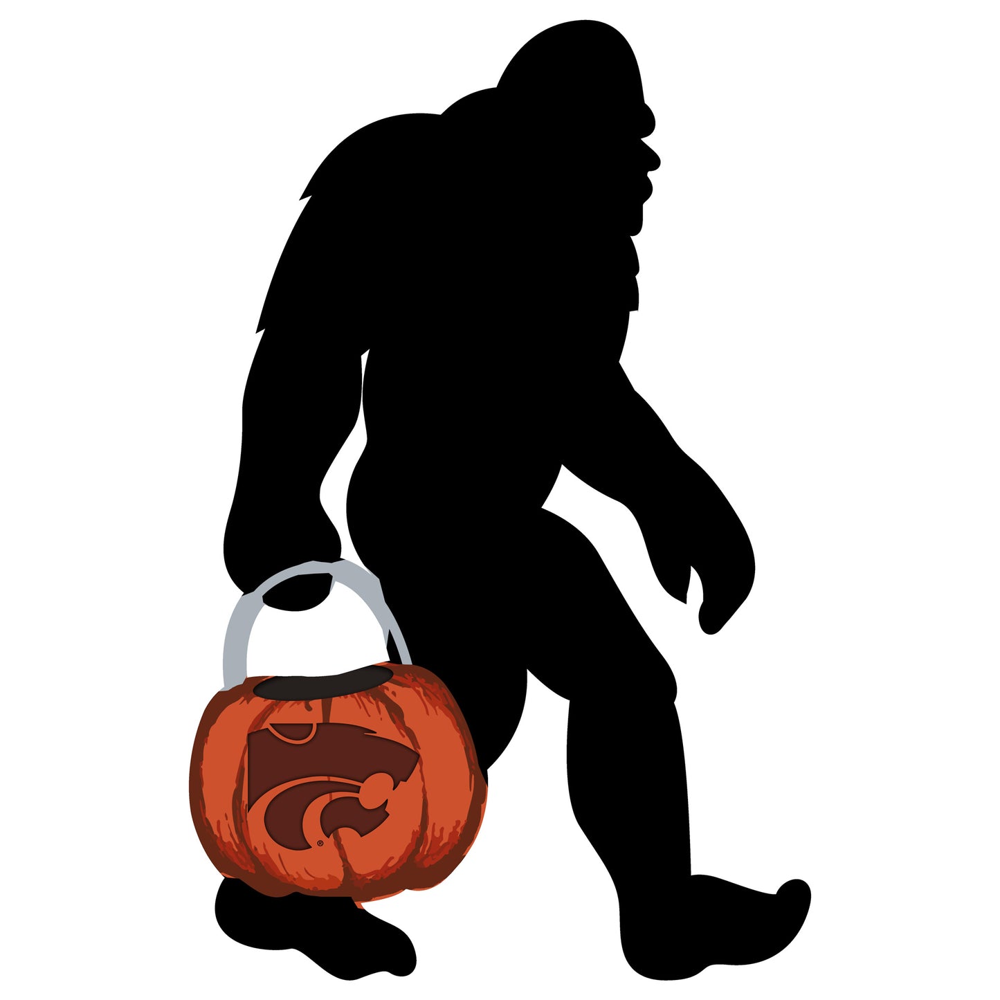 Kansas State Wildcats 12" Bigfoot Halloween Yard Stake