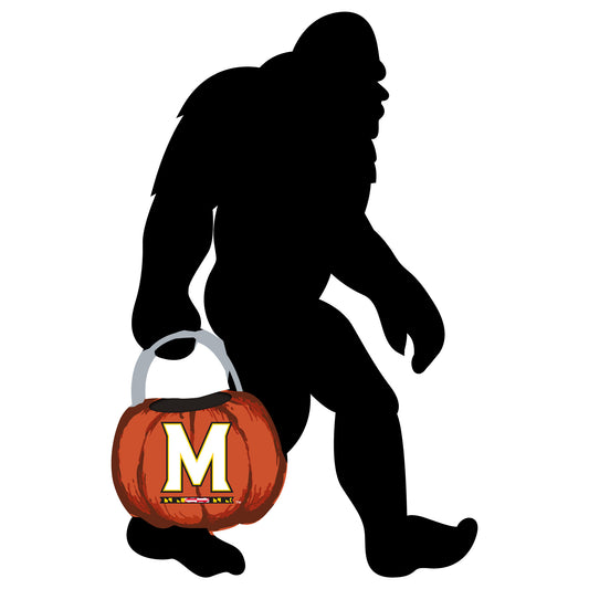 Maryland Terrapins 12" Bigfoot Halloween Yard Stake