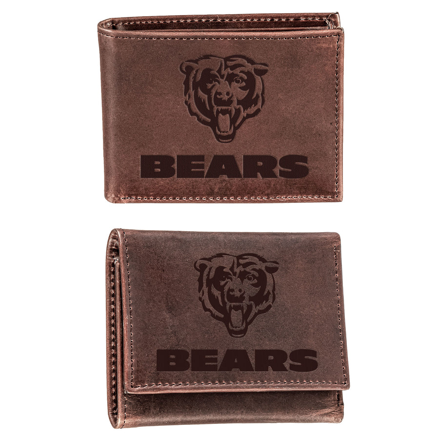 Chicago Bears Bifold & Trifold Wallet Two-Piece Set