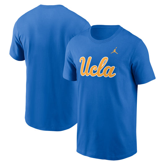 Men's Jordan Brand Blue UCLA Bruins Primetime Evergreen Logo T-Shirt